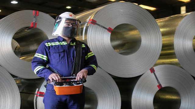 Dato industrial mixto: creció la producción de acero crudo pero se frena por la caída de la construcción