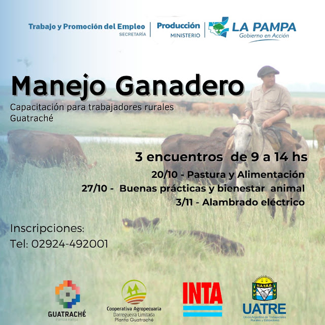 Importante Capacitación “Manejo Ganadero”