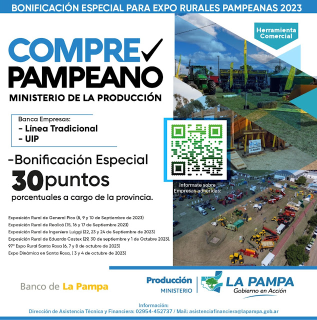 El Programa Compre Pampeano Estará Presente En Distintas Exposiciones