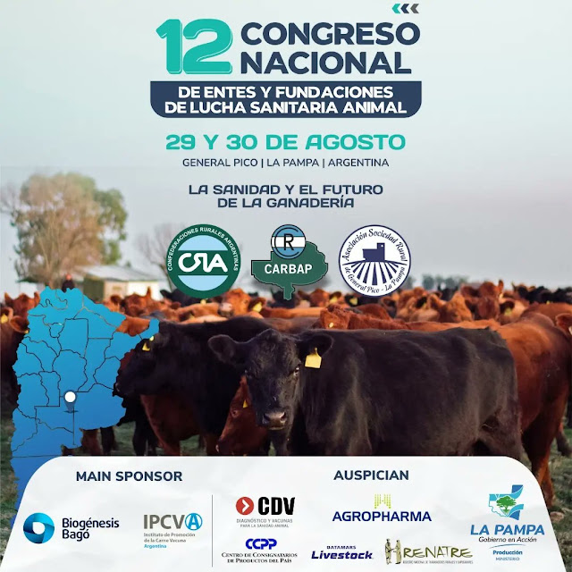 Lucha Sanitaria Animal: Será el próximo martes 29 y miércoles 30 de agosto en General Pico