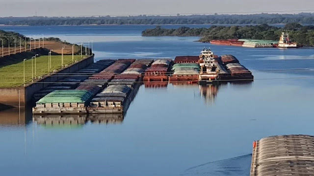 La nueva concesión de la Hidrovía Paraná-Paraguay comenzó a operar con una baja del 13,5% en el peaje