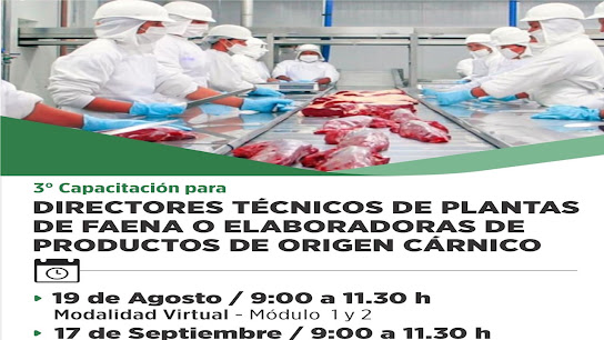 Nueva Capacitación Para Directores Técnicos De Plantas Cárnicas En La Pampa