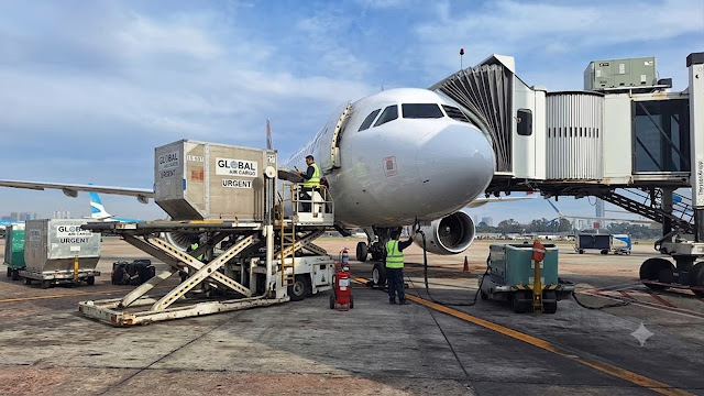 La carga aérea internacional en América Latina y el Caribe creció 3,3% en mayo