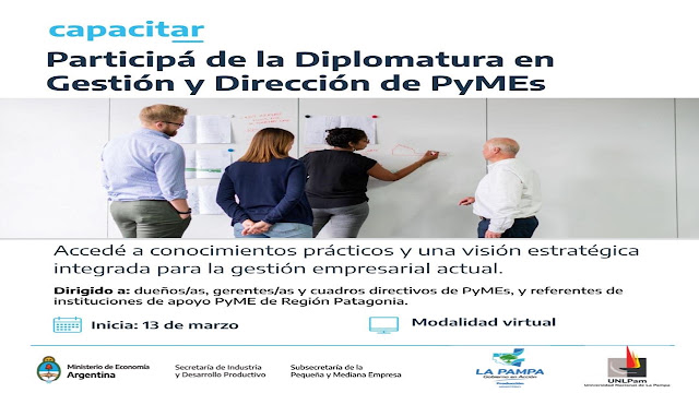 Se encuentra abierta la Diplomatura en Gestión y Dirección de PyMEs